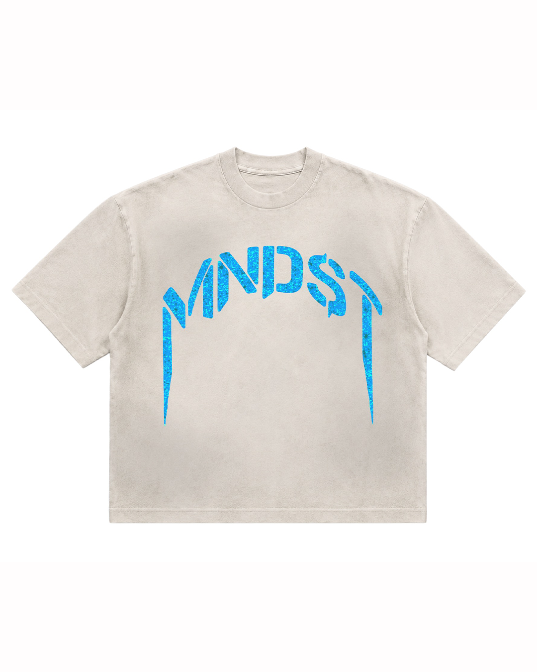 Glitter Puff Tee (Blue)
